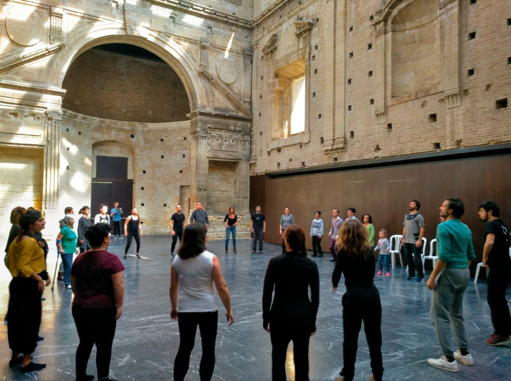 Antonio Quiles impartiendo un taller.